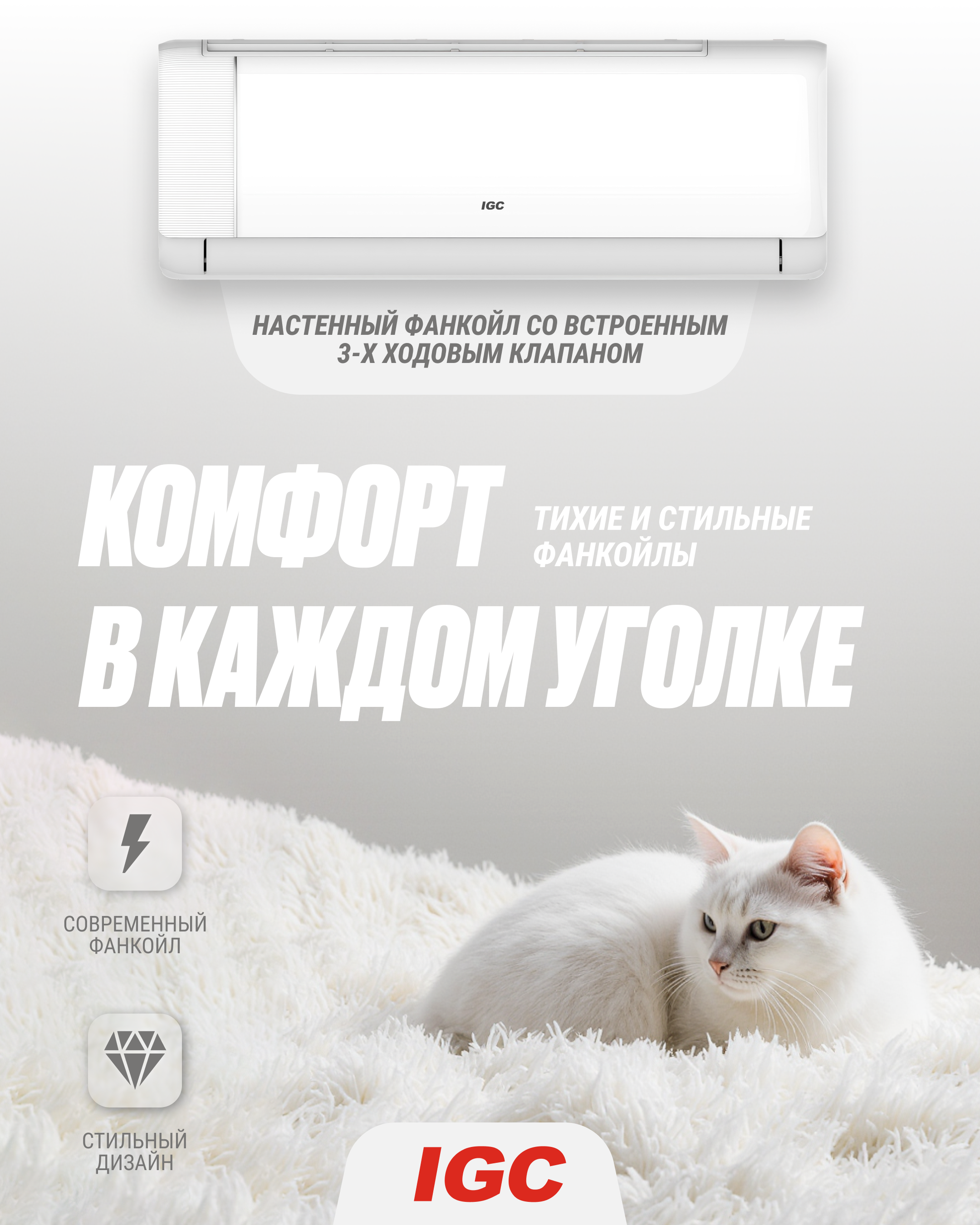 Настенные фанкойлы